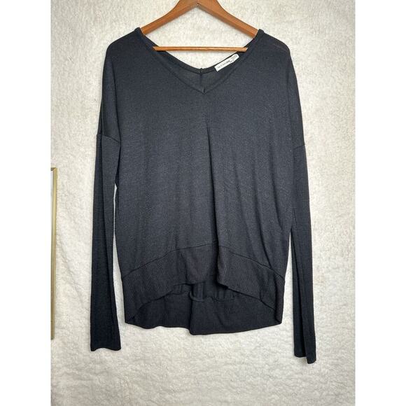 rag & bone Sweaters - RAG & BONE JEAN V-Neck Tunic Sweater Womens Sz XS‎ Overized Minimalist In Black